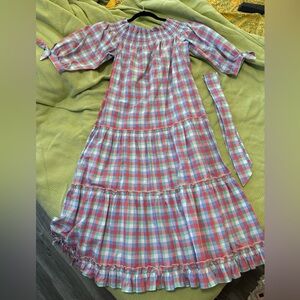 Kate Spade Gingham Picnic Dress